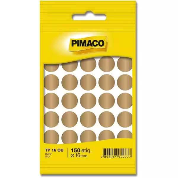 ETIQUETA BOLINHA PIMACO TP-16